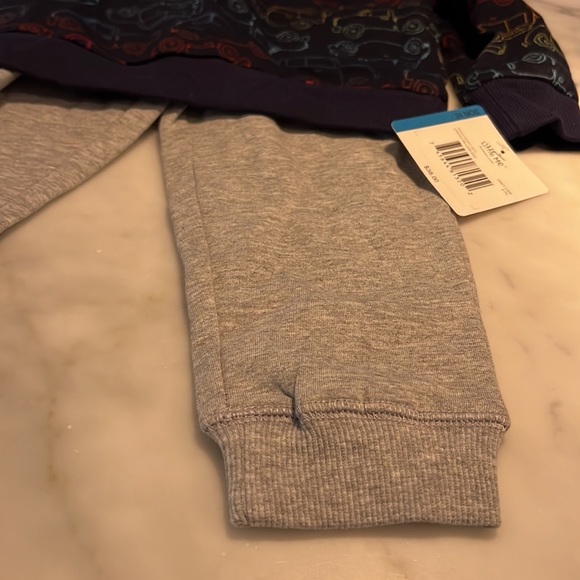 NWT Little Me Car Sweatshirt Set - Picture 5 of 6